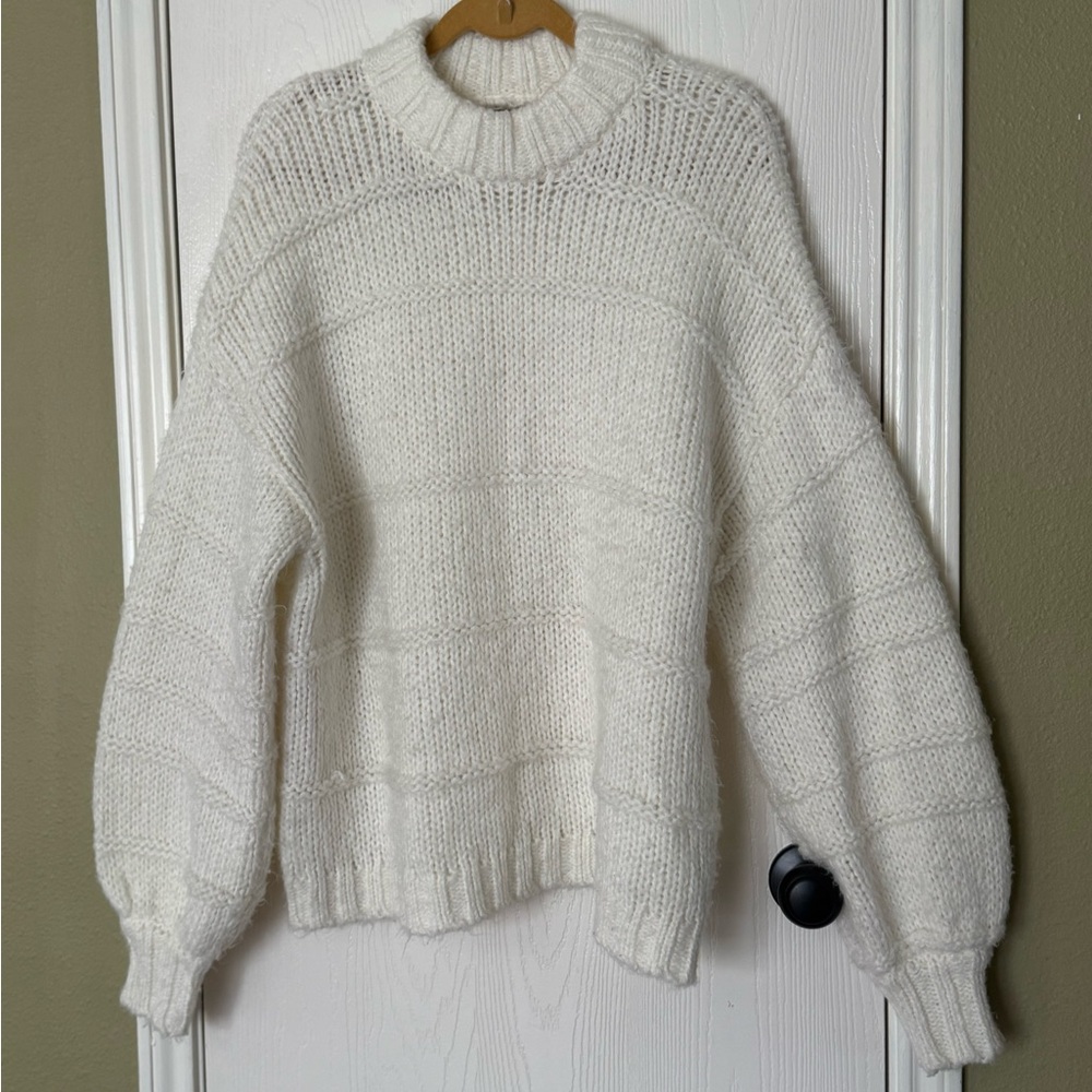 Urban Outfitters White Knit Sweater